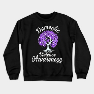 Domestic Violence Awareness Crewneck Sweatshirt